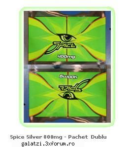 spice silver 800mg - pachet    40 ron    spice smoking    livrare in 2 ore pentru clientii din