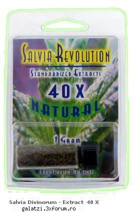 salvia divinorum - extract 40 x

price:
    150 ron    special    livrare in 2 ore pentru clientii