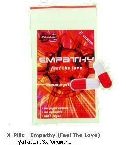 x-pillz - empathy (feel the    100 ron    livrare in 2 ore pentru clientii din galati si 24 ore