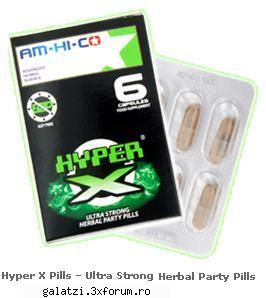 hyper x pills � ultra strong herbal party    90 ron       livrare in 2 ore pentru clientii din