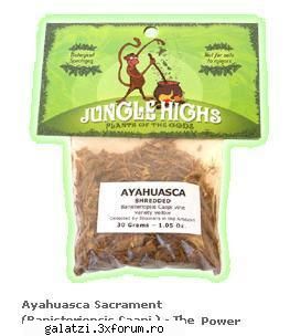 ayahuasca sacrament caapi ) - the    50 ron    livrare in 2 ore pentru clientii din galati si 24 ore